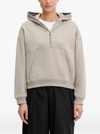 Under Armour Icon Half-zip Pouch-pocket Hoodie In Multi