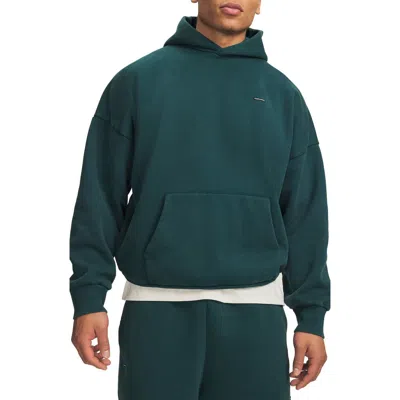 Under Armour Icon Heavyweight Fleece Pullolver Hoodie In Green