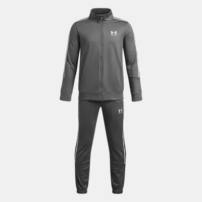 Under Armour Kids' Icon Knit Boys' Tracksuit Clay Green