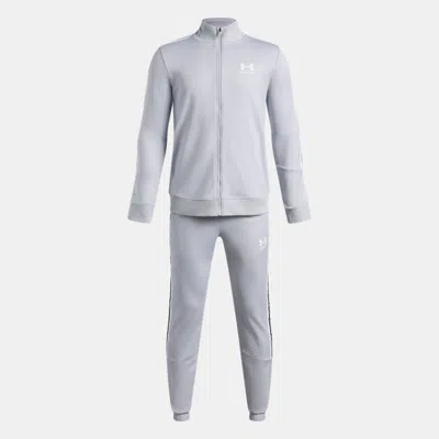 Under Armour Kids' Icon Knit Boys' Tracksuit Mod Grey