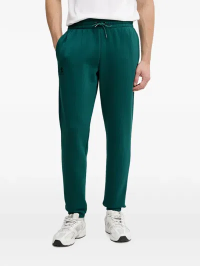 Under Armour Icon Logo-embroidered Drawstring Track Pants In Green