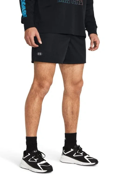 Under Armour Icon Mesh Shorts In Black