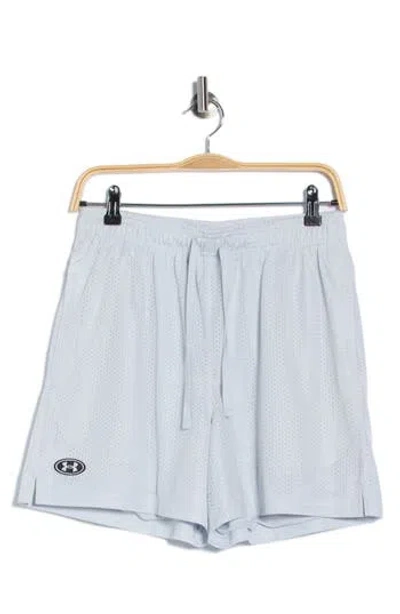 Under Armour Icon Mesh Shorts In Gray