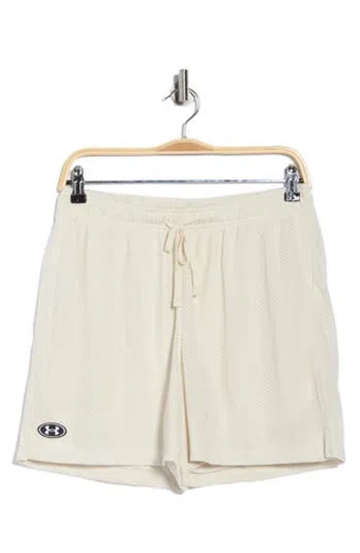 Under Armour Icon Mesh Shorts In Neutral
