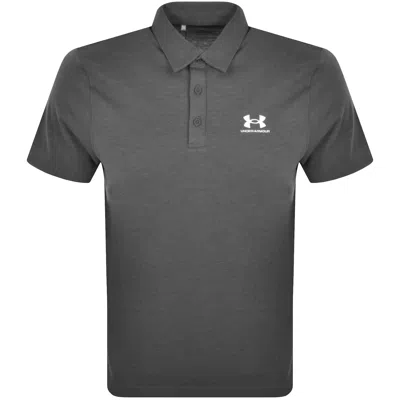 Under Armour Icon Polo T Shirt Grey