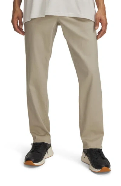 Under Armour Mens  Icon 5 Pocket Pants In City Khaki/city Khaki