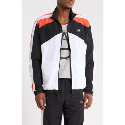 Under Armour Icon Woven Track Jacket In 100 White