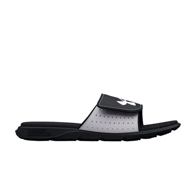 Pre-owned Under Armour Ignite 7 Slide Gs 'white Black' | Kid's Size 4