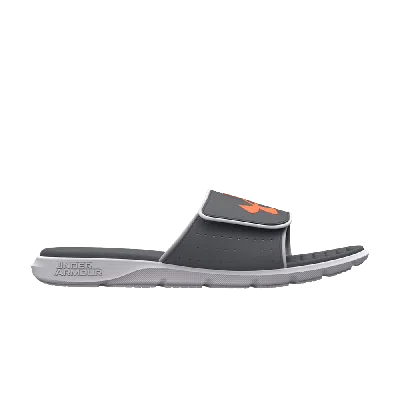 Pre-owned Under Armour Ignite 7 Slide 'pitch Grey Orange'