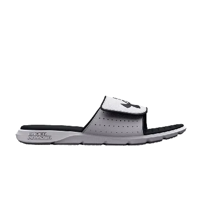 Pre-owned Under Armour Ignite 7 Slide 'white Black'