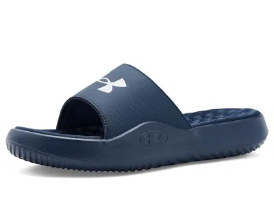Under Armour Ignite Pro 8 Fixed Band Slides In Blue