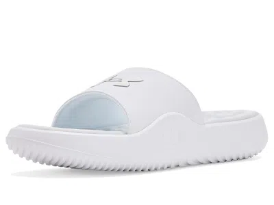 Under Armour Ignite Pro 8 Fixed Band Slides Women's Sandals White/white/iridescent: 6 B - Medium
