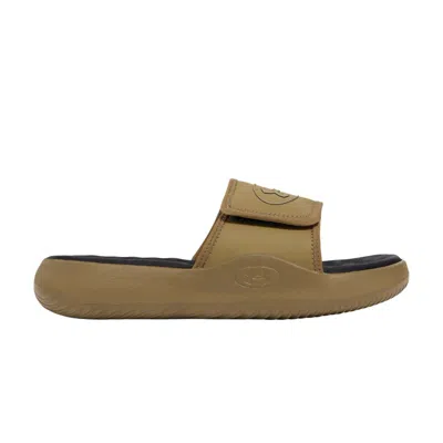 Pre-owned Under Armour Ignite Pro 8 Slide 'bayou' | Brown | Men's Size 16