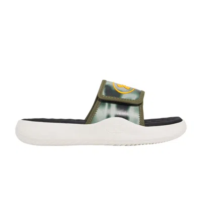 Pre-owned Under Armour Ignite Pro 8 Slide Gs 'marine Od Green City Khaki' | Kid's Size 4