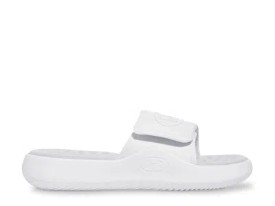 Under Armour Ignite Pro 8 Slide Sandal In White