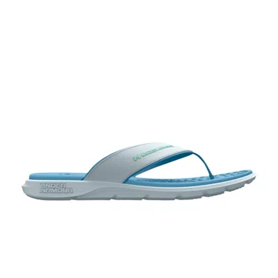 Pre-owned Under Armour Ignite Pro Marbella Sandal Gs 'halogen Blue Tonic' | Kid's Size 11