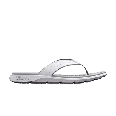 Pre-owned Under Armour Ignite Pro Sandal 'white Halo Grey'