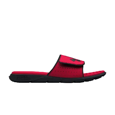 Pre-owned Under Armour Ignite Pro Slide 'red Black'