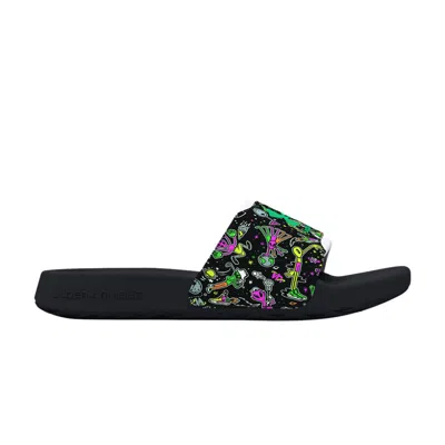 Pre-owned Under Armour Ignite Select Slide Gs 'aliens' | Black | Kid's Size 11