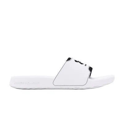 Pre-owned Under Armour Ignite Select Slide 'white Black'