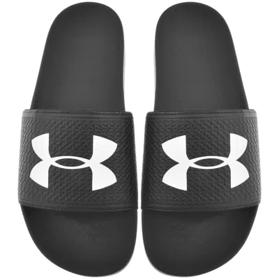 Under Armour Ignite Select Sliders Black In Animal Print