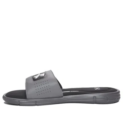Under Armour Ignite V Slippers Black In Gray