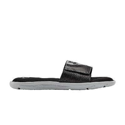 Pre-owned Under Armour Ignite Vi Slide 'black Steel'