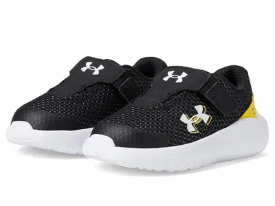 Under Armour Infant Surge 4 Alternate Closure (toddler) Boys Shoes Black/taxi/white : 5 Big Kid M