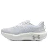 Under Armour Infinite Elite Running Shoes 'white Grey' In Gray