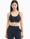 Under Armour Infinity 2.0 Mid Sports Bra In Black