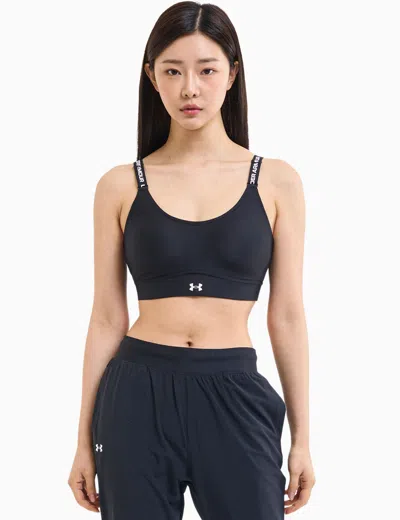 Under Armour Infinity 2.0 Mid Sports Bra In Black