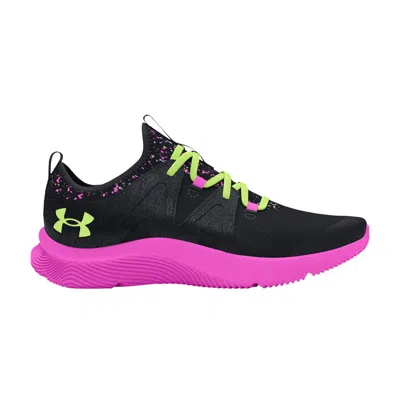 Pre-owned Under Armour Infinity 3 Gs 'black Vivid Magenta Speckled' | Kid's Size 6