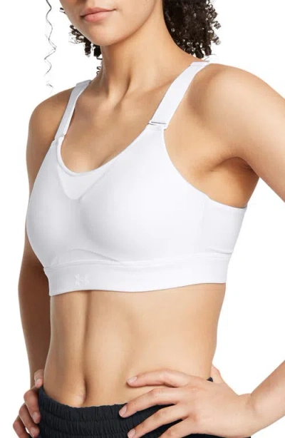 Under Armour Infinity High 2.0 Sports Bra In White