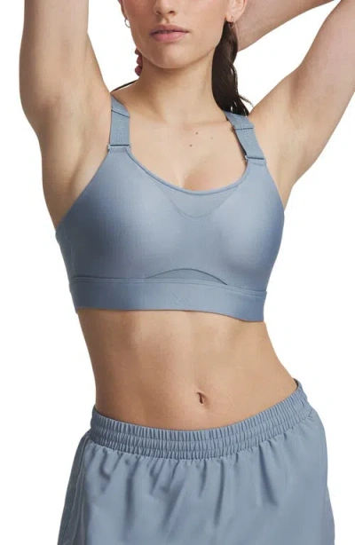 Under Armour Infinity High 2.0 Sports Bra In Blue