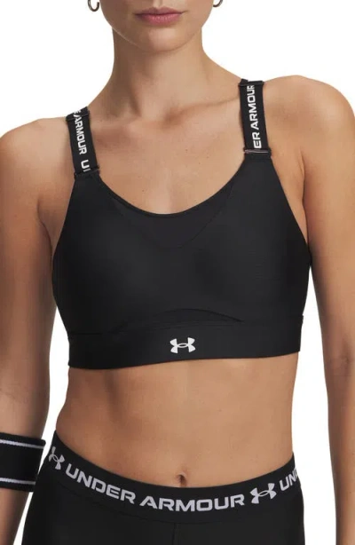 Under Armour Infinity High 2.0 Sports Bra In Black