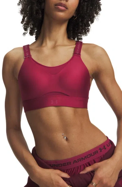 Under Armour Infinity High 2.0 Sports Bra In Brown