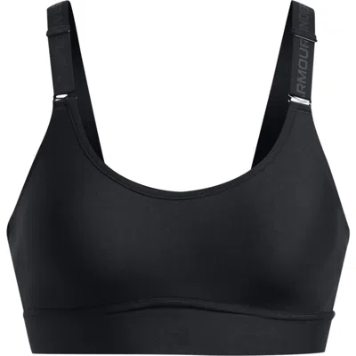 Under Armour Infinity Mid 2.0 Sports Bra In Black