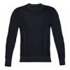 Under Armour Intelliknit Phantom 2.0 Crew Sweater 'black' In Blue