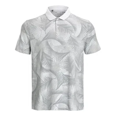 Under Armour Iso-chill Polo Shirts 'white' In Gray