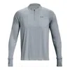 Under Armour Iso-chill Up Pace 1/4 Zip Top 'harbor Blue' In Gray