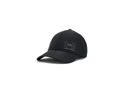 Under Armour Iso-chill Armourvent Stretch Fit Hat Caps Black/castlerock 1: Lg-xl