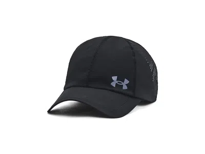 Under Armour Iso-chill Launch Adjustable Hat Caps Black/black/reflective: One Size