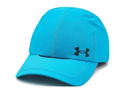 Under Armour Iso-chill Launch Adjustable Hat Caps Capri/capri/reflective: One Size In Blue