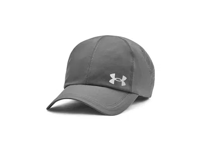 Under Armour Iso-chill Launch Adjustable Hat Caps Castlerock/castlerock/reflective: One Size In Gray