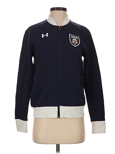 Pre-owned Under Armour Jacket In Blue