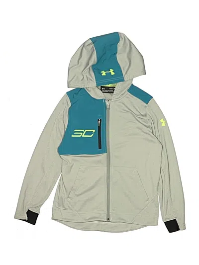 Pre-owned Under Armour Kids' Jacket In Gray