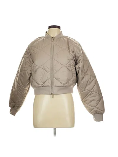Pre-owned Under Armour Jacket In Tan