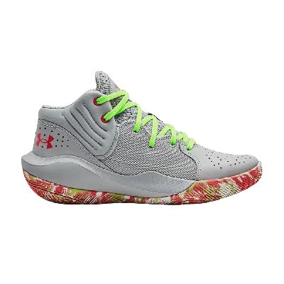 Pre-owned Under Armour Jet '21 Gs 'mod Grey Quirky Lime Camo'