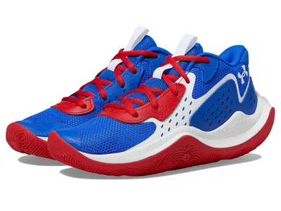 Under Armour Jet '23 Basketball Shoe (big Kid) Kid's Shoes Team Royal/red/white: 6 Big Kid M In Multi