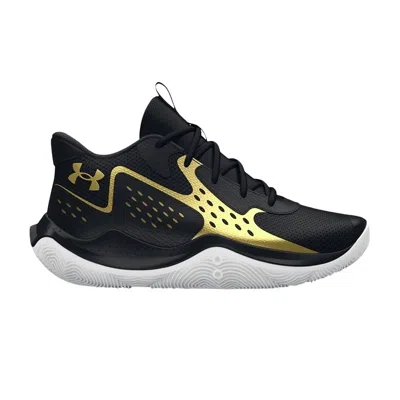 Pre-owned Under Armour Jet '23 Gs 'black Metallic Gold' | Kid's Size 5